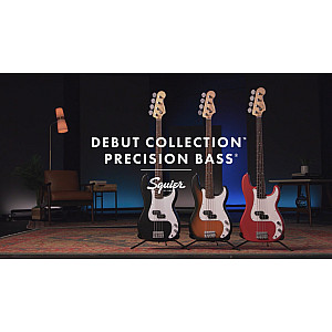 Squier Debut Precision Laurel FB, Electric Bass